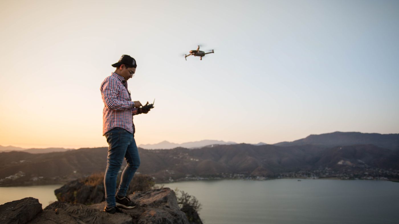 Tomas aéreas con dron